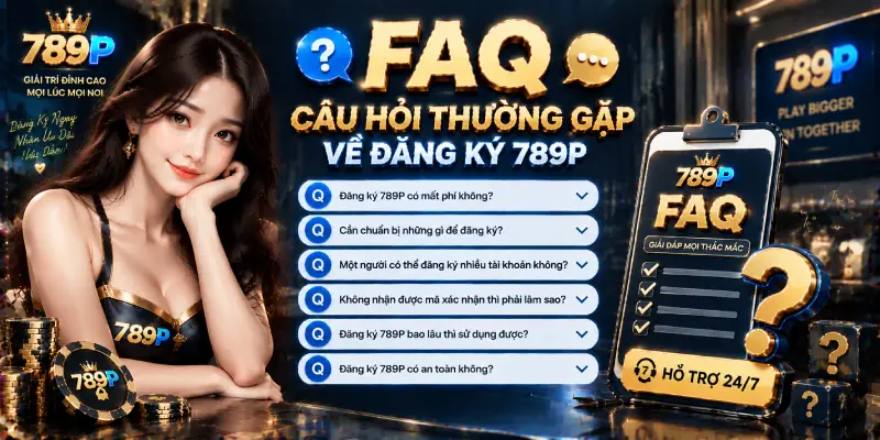 FAQ - Câu Hỏi Thường Gặp Về Đăng Ký 789P